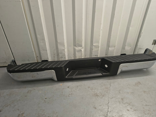 2009โ2014 Ford F-150 Rear Step Bumper Assembly w/ Chrome Face Bar & Step Pads โก๐