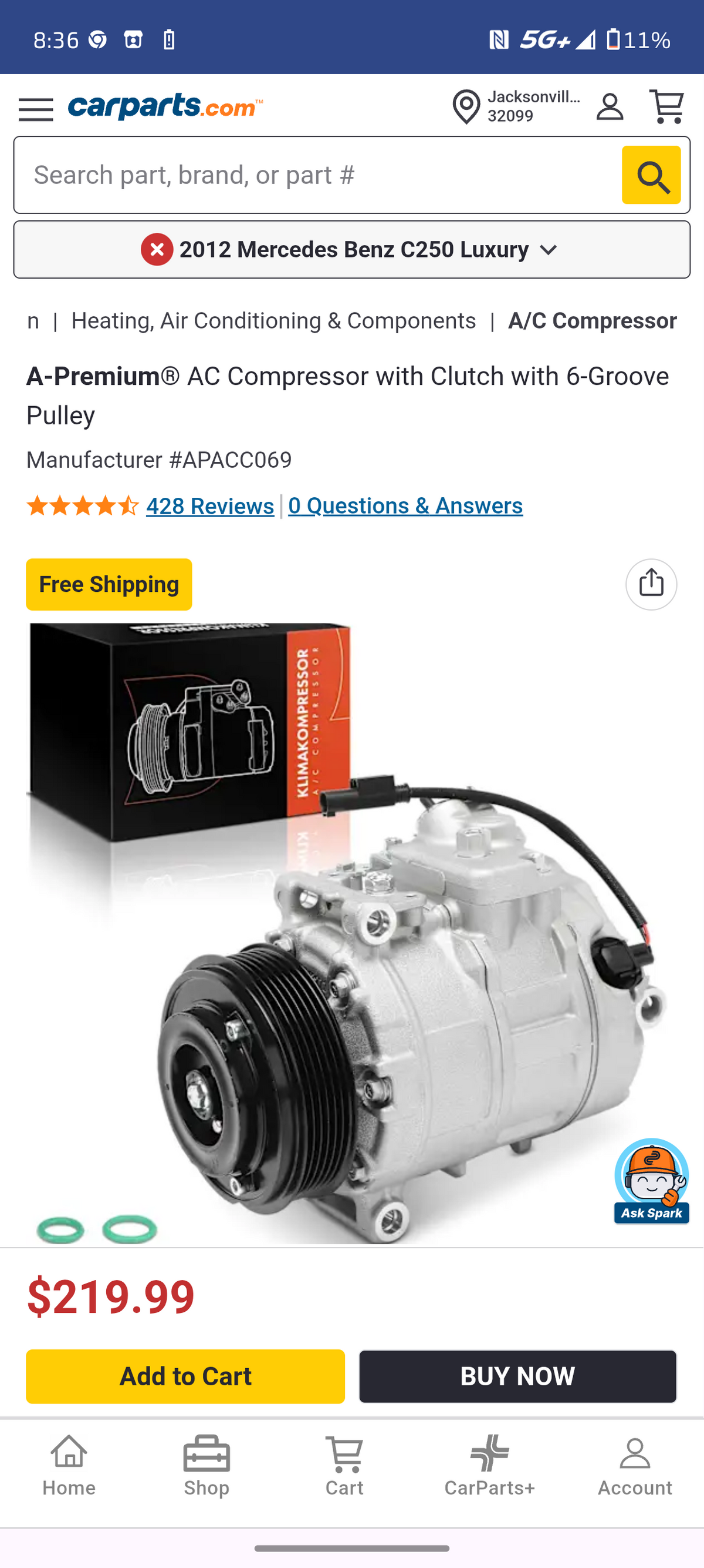2006β2013 BMW 1, 3, 5 Series, M3, M5, M6 & Z4 A/C Compressor (With Clutch) ππ¦
