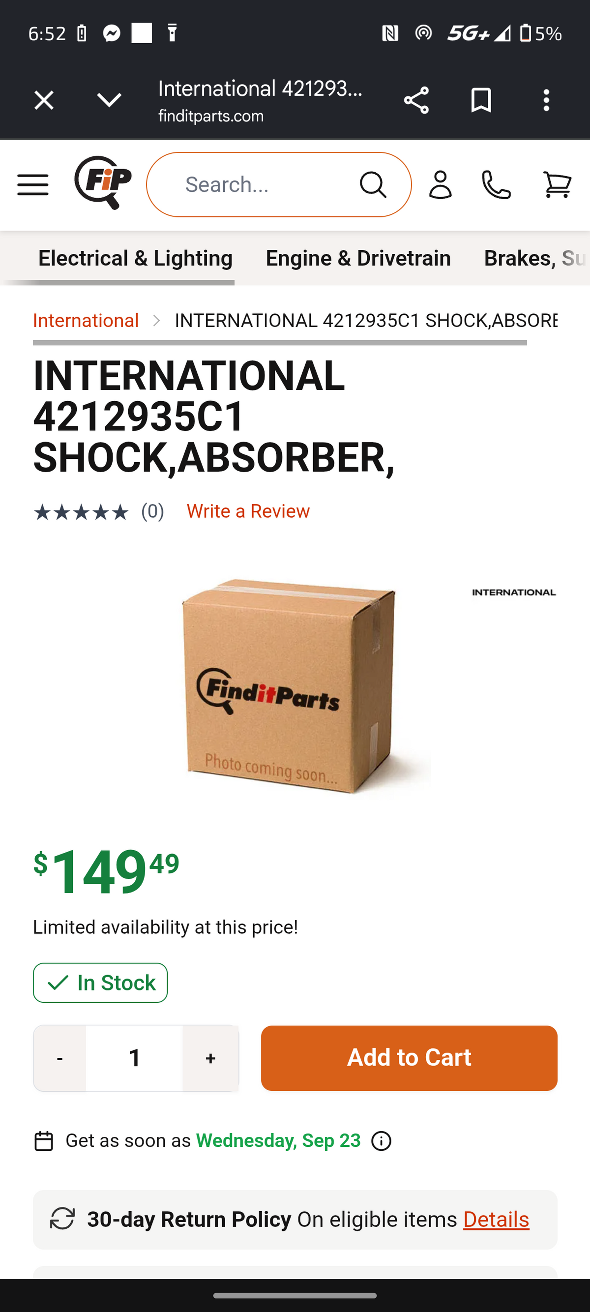 International Heavy-Duty Commercial Truck Shock Absorber βοΈπ