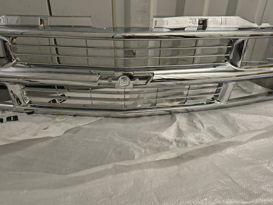 1994–1999 Chevrolet C1500 C2500 C3500 K1500 K2500 K3500 Tahoe Suburban Chrome Front Grille Assembly ⚡🚘