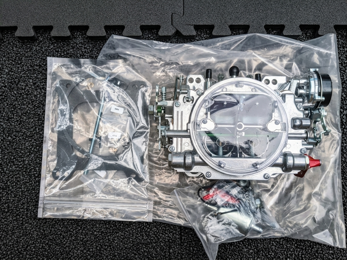 1406 4-Barrel 600 CFM Square Bore Carburetor (Electric Choke) 🚘⚙️