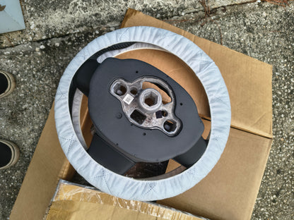 2016-2025 Volvo XC90 Genuine OEM Charcoal Leather Steering Wheel Assembly (32288779) 🇸🇪🏎️