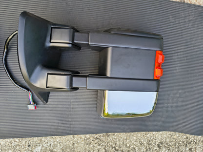 2011-2016 Ford F-250 F-350 Super Duty Passenger Side Power Folding Towing Mirror w/ Memory &amp; Signal (JFD282ER-S1) 🛻🪞