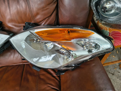 2008-2009 Nissan Altima Coupe Driver & Passenger Side Halogen Headlight Pair Set (Part # RN10010049) 🚗💡