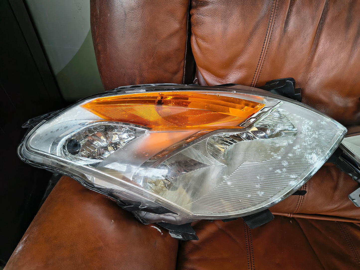 2008-2009 Nissan Altima Coupe Driver & Passenger Side Halogen Headlight Pair Set (Part # RN10010049) 🚗💡