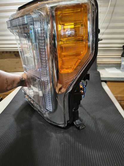 2017-2019 Ford F250 F350 F450 Super Duty Driver Side LED Headlight 💡🚘