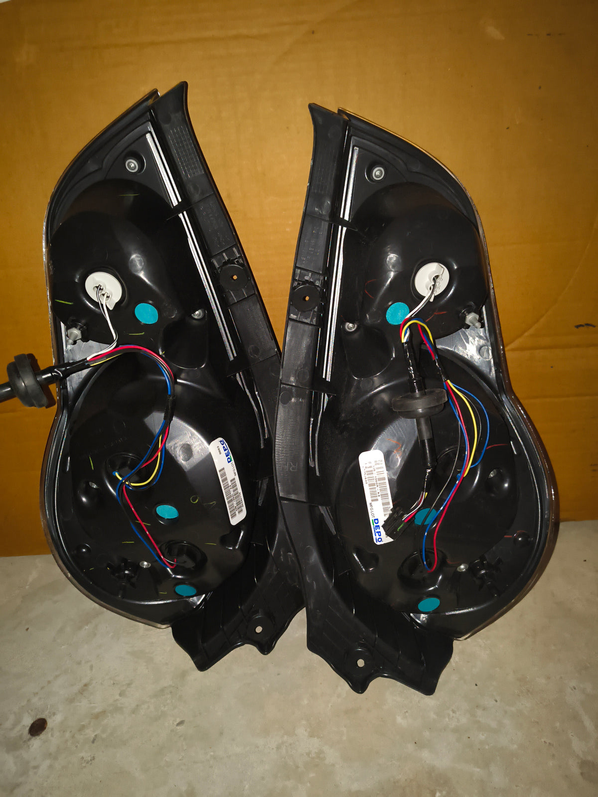 2013-2015 Chevrolet Spark LS / LT Driver & Passenger Tail Light Pair Set (LH & RH) 🚗💡