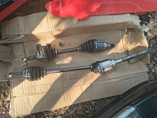 2007-2017 Jeep Compass & Patriot 4WD Front CV Axle Shaft Pair (Driver & Passenger Set) 🚙⚙️