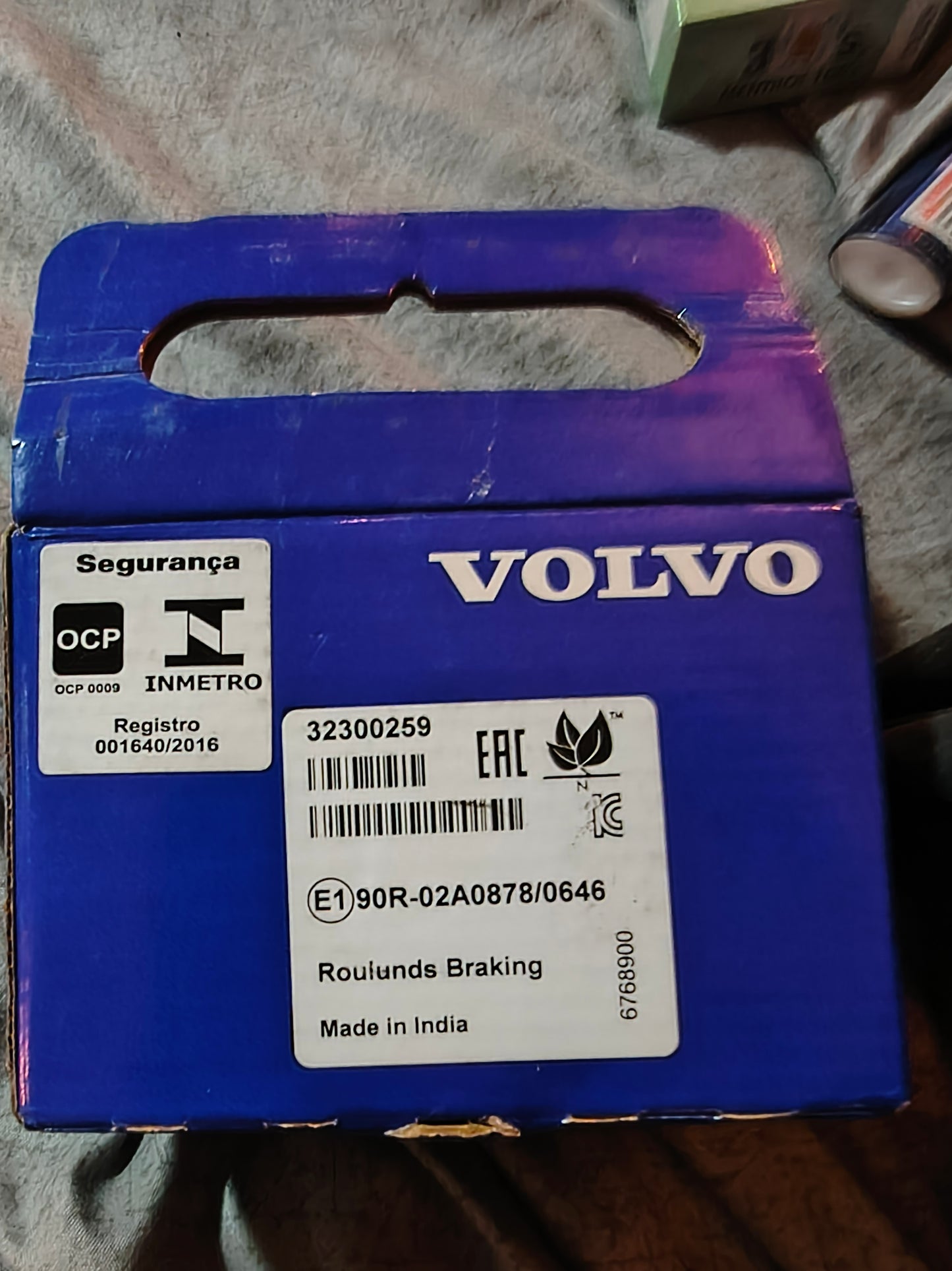 Volvo Genuine Rear Disc Brake Pad Set (OEM 32300259 / Replaces 31317482) 🇸🇪🛑
