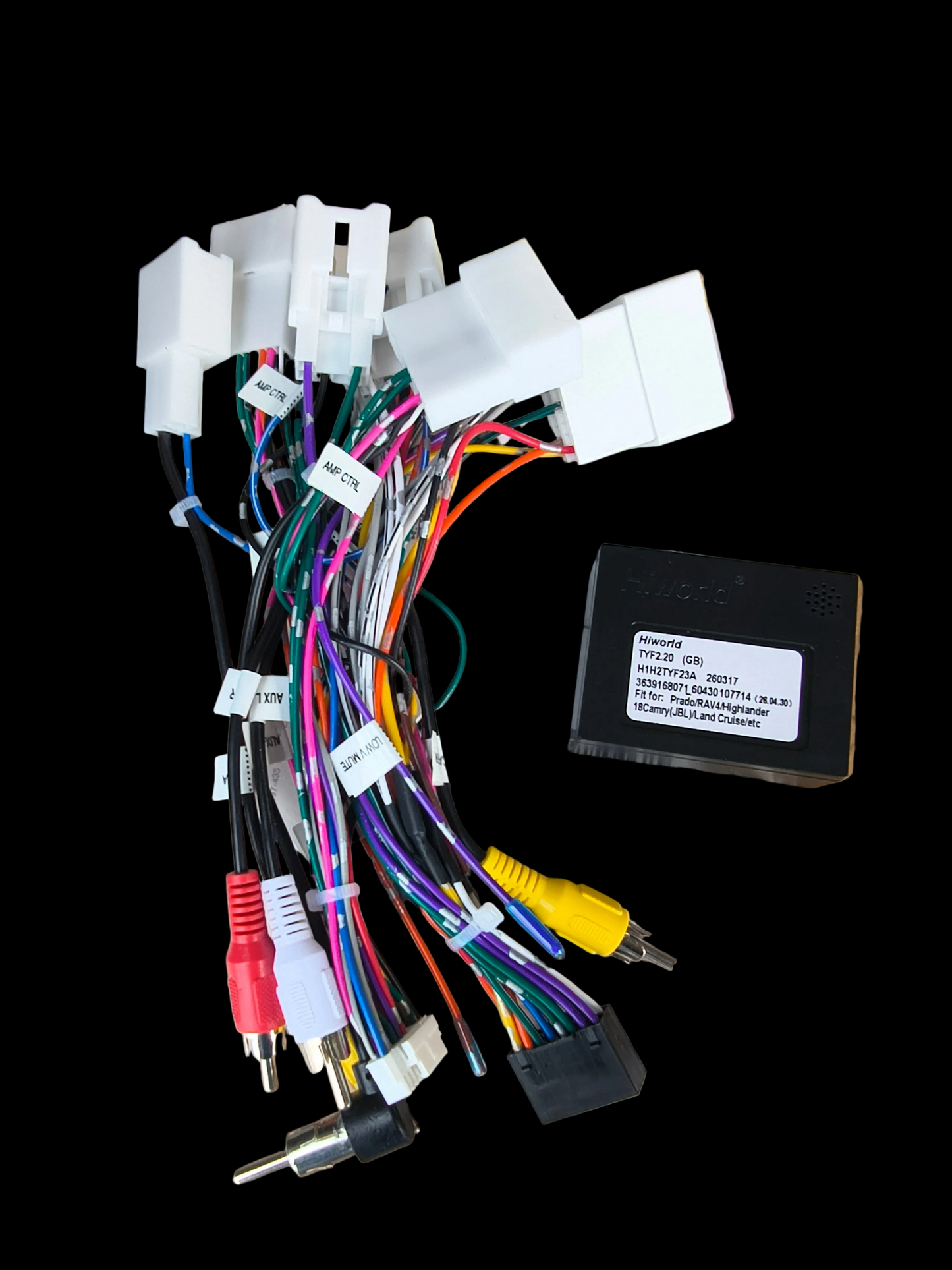 Toyota Radio Wiring Harness Adapter w/ JBL & Canbus Decoder 📻⚡️