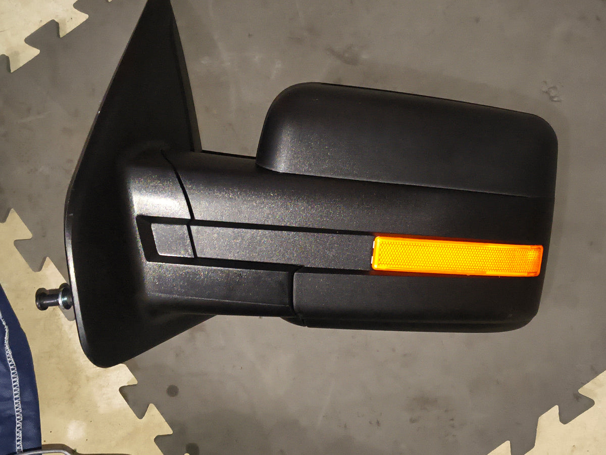 2011-2014 Ford F-150 Driver Side Power Heated Mirror Assembly w/ Signal & Spotter Glass 🛻🪞