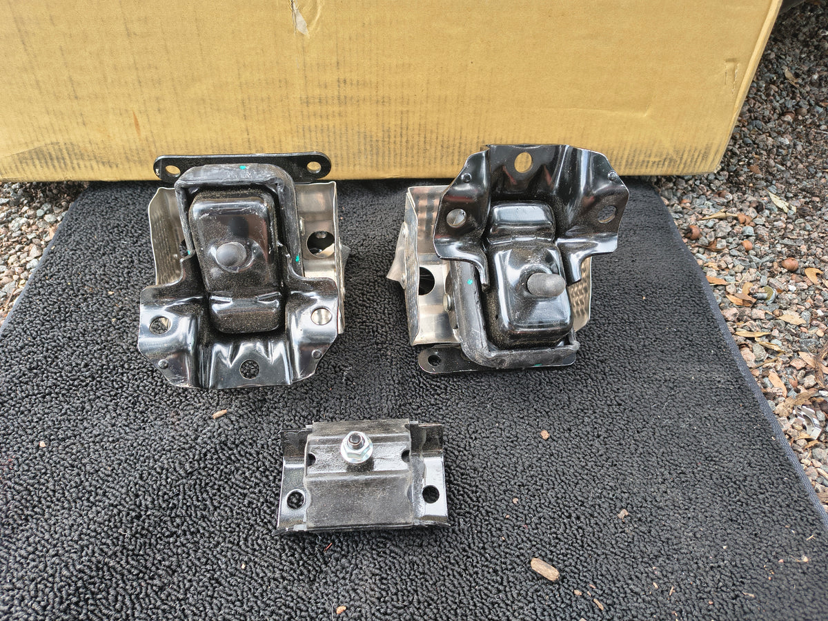 2007-2014 Chevy Silverado Tahoe Suburban GMC Sierra Yukon 4WD Engine Motor Mount Kit 3-Piece 🛠️⚙️