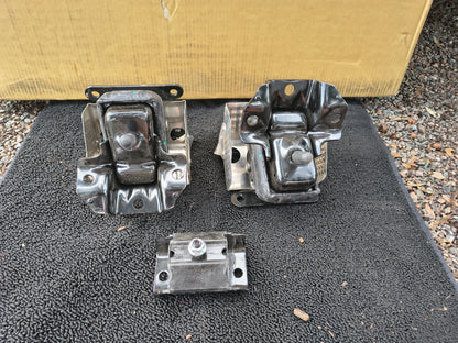 2007-2014 Chevy Silverado Tahoe Suburban GMC Sierra Yukon 4WD Engine Motor Mount Kit 3-Piece 🛠️⚙️