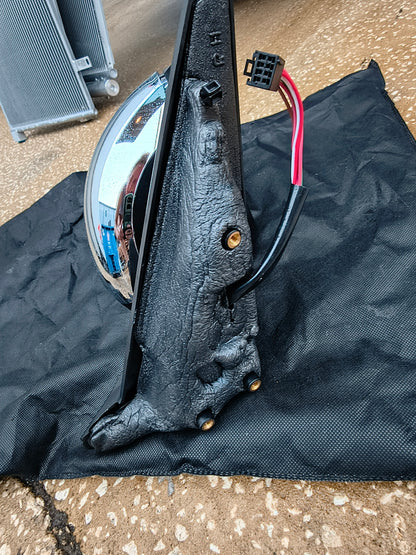 2014-2020 Fiat 500L Passenger Side Power Heated Chrome Mirror Assembly 🚗⚡