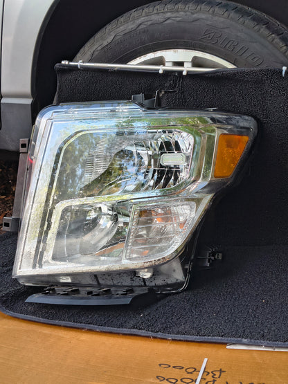 2016-2021 Nissan Titan Titan XD Driver Side Halogen Headlight Assembly w/ Bulbs 🚘💡