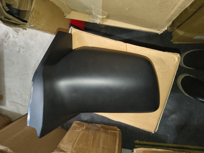 1989-1998 Geo Tracker / Suzuki Sidekick / 1998 Chevy Tracker Left Driver Side Manual Mirror Assembly (Paintable) 🚘 🪞