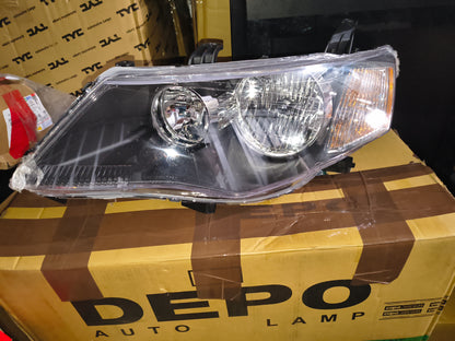 2007-2009 Mitsubishi Outlander Driver Left Side Halogen Headlight Assembly (CAPA Certified) 🚘💡