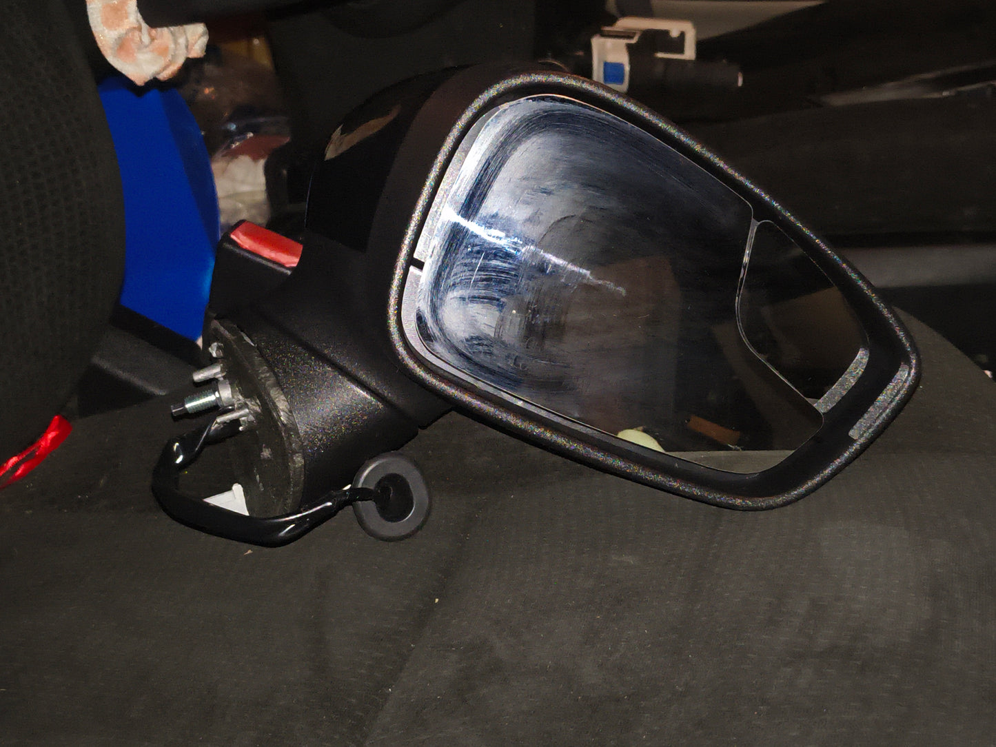 2011-2019 Ford Fiesta Passenger Side Power View Mirror Assembly (Smooth Black) 🚘🪞