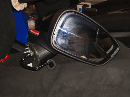 2011-2019 Ford Fiesta Passenger Side Power View Mirror Assembly (Smooth Black) 🚘🪞