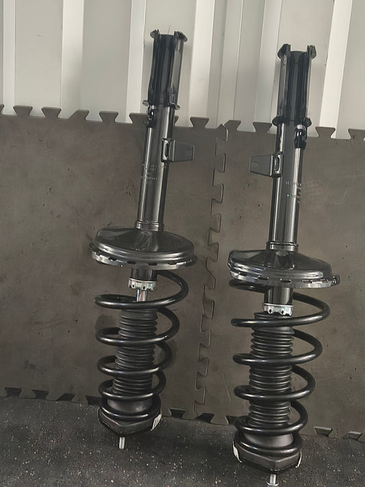 2008-2013 Toyota Highlander (FWD) Rear Driver & Passenger Side Complete Loaded Strut Assemblies Set 🚘🔧