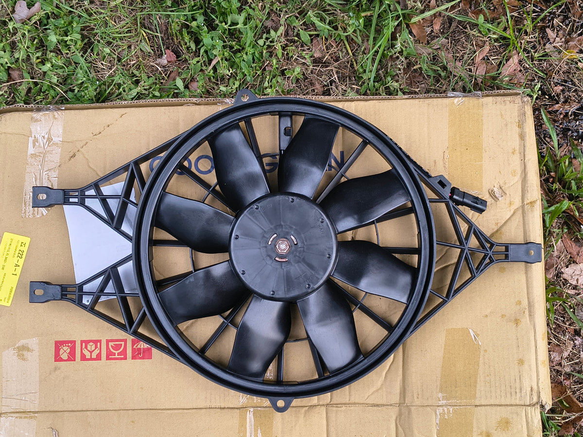 1999–2003 Dodge Durango & 1997–2004 Dodge Dakota Radiator Engine Cooling Fan Assembly 🚘❄️