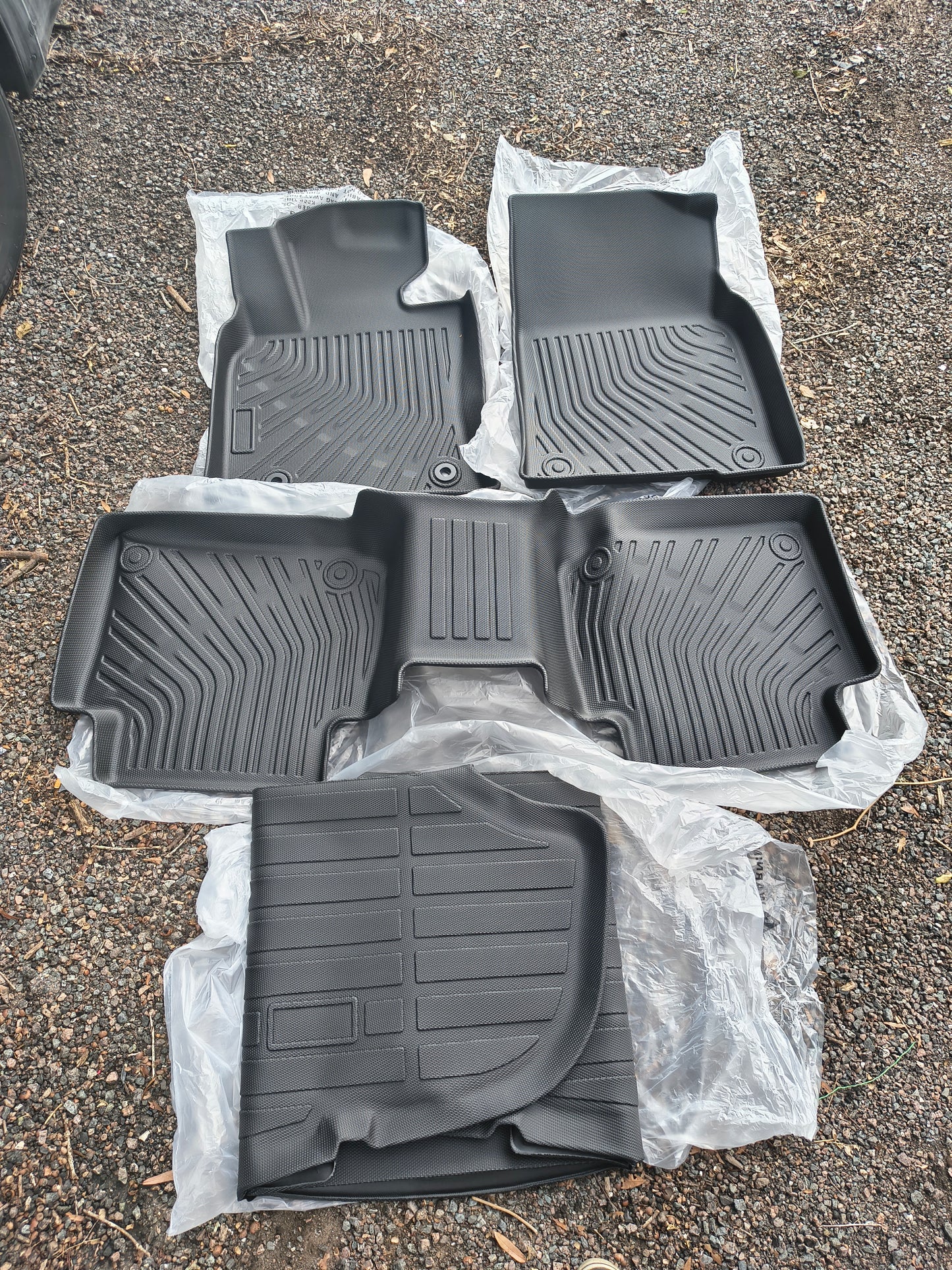 2018-2024 Toyota Camry TPE Floor Mats Liners & Trunk Cargo Liner Set 🚘