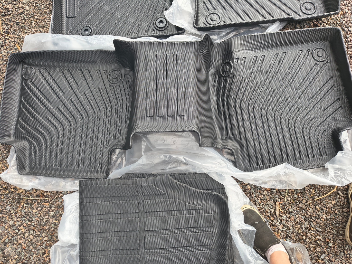 2018-2024 Toyota Camry TPE Floor Mats Liners & Trunk Cargo Liner Set 🚘