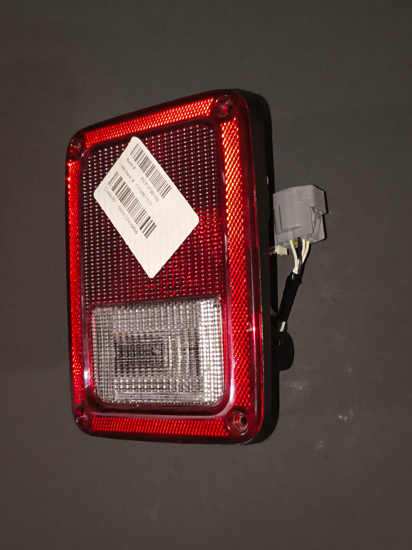 2007–2018 Jeep Wrangler Driver & Passenger Side Halogen Tail Light Pair 🚘💡