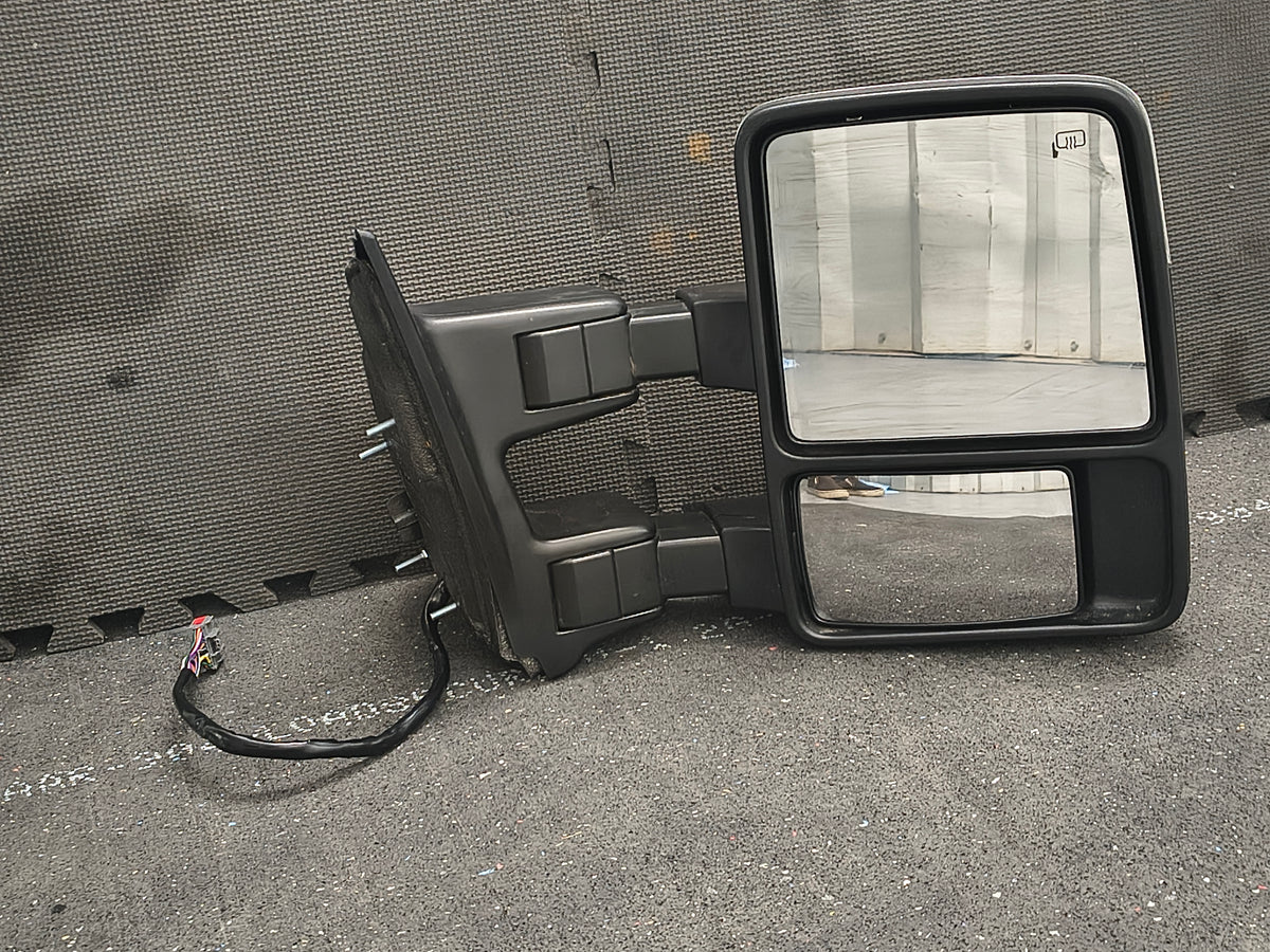 2011–2016 Ford F-250 / F-350 / F-450 / F-550 Super Duty Passenger Side Power Folding Towing Mirror 🚘🪞