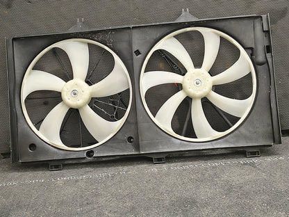 2009–2016 Toyota Venza, Camry, Avalon & Lexus ES350 Dual Radiator Cooling Fan Assembly (3.5L V6) 🚘❄️