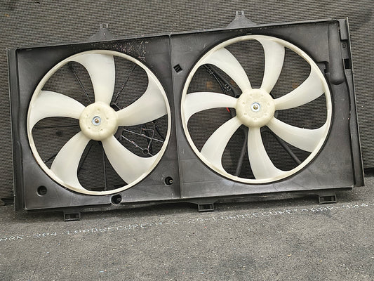 2009–2016 Toyota Venza, Camry, Avalon & Lexus ES350 Dual Radiator Cooling Fan Assembly (3.5L V6) 🚘❄️
