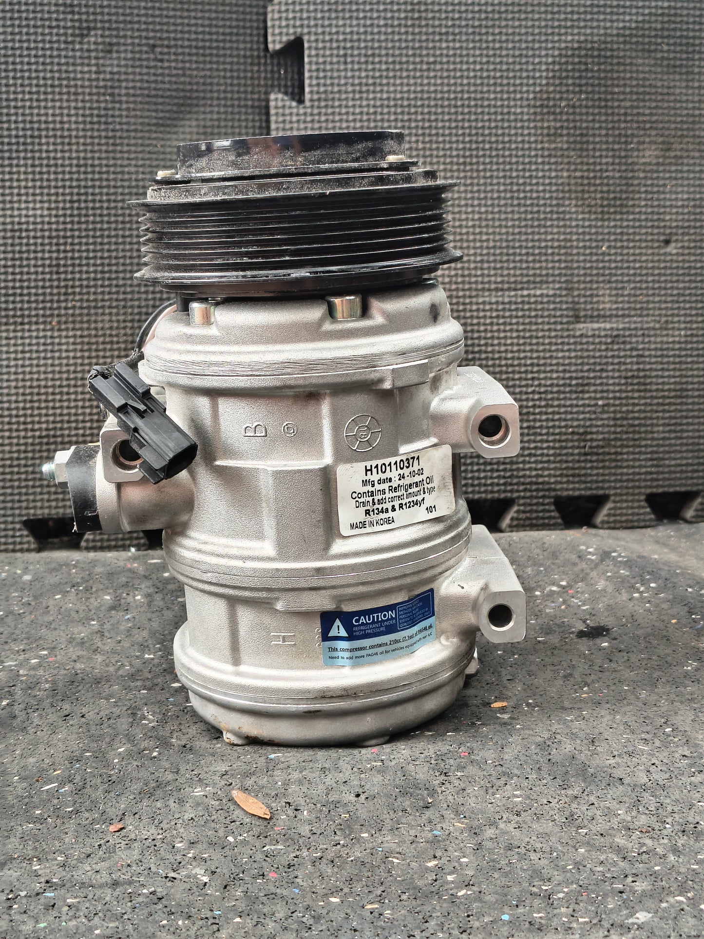 1999–2002 Chevrolet, GMC & Cadillac A/C Compressor Assembly with Clutch (HU6 Type / 4-Groove Pulley) ❄️🚗