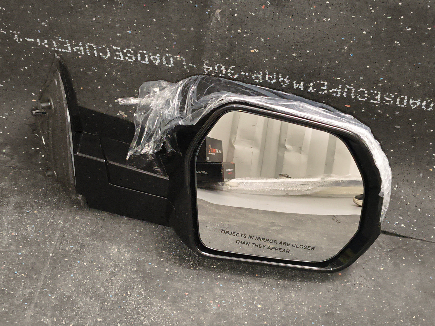 2022–2025 Toyota Tundra Passenger Side Power Folding Door Mirror (Chrome) 🚘🪞