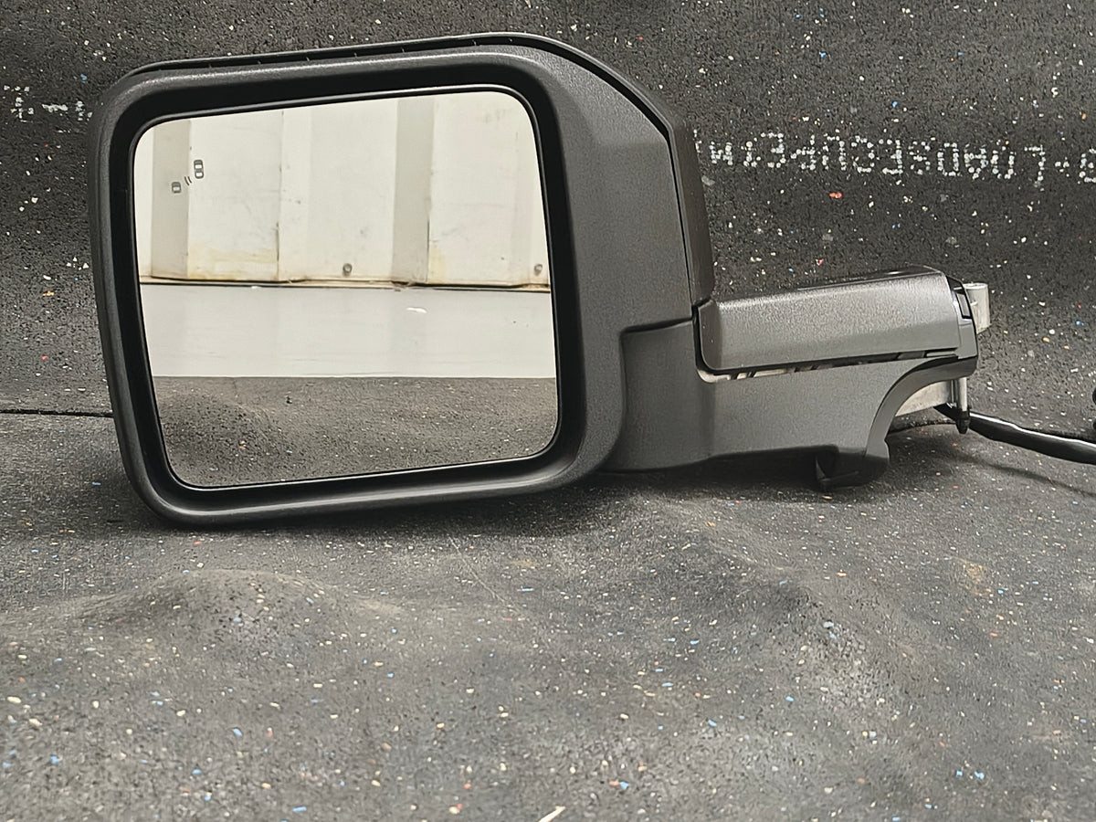 2021–2024 Ford Bronco Driver Side Power Heated Door Mirror w/ Blind Spot Monitor (Textured Black) 🚘🪞