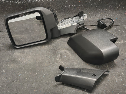 2021–2024 Ford Bronco Driver Side Power Heated Door Mirror w/ Blind Spot Monitor (Textured Black) 🚘🪞