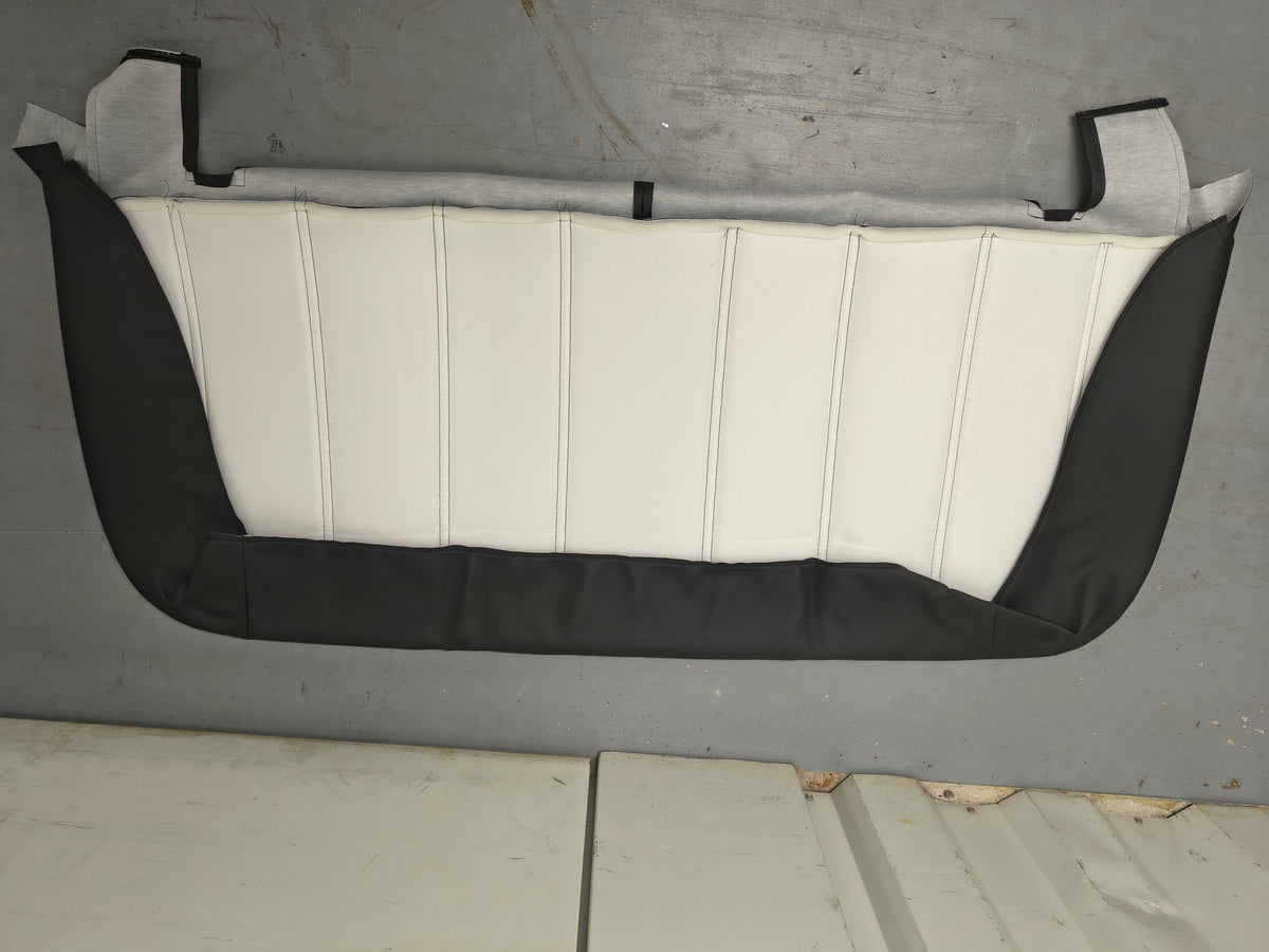 1953–1956 Ford F-100, F-250 & F-350 Heavy-Duty Vinyl Bench Seat Reupholstery Kit (Black) 🛻🪑