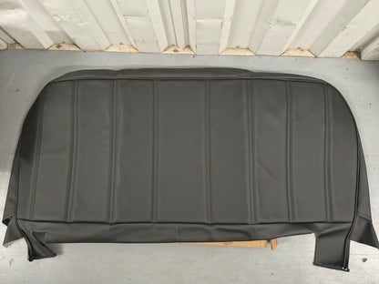 1953–1956 Ford F-100, F-250 & F-350 Heavy-Duty Vinyl Bench Seat Reupholstery Kit (Black) 🛻🪑