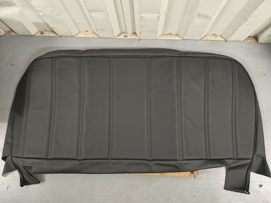 1953–1956 Ford F-100, F-250 & F-350 Heavy-Duty Vinyl Bench Seat Reupholstery Kit (Black) 🛻🪑