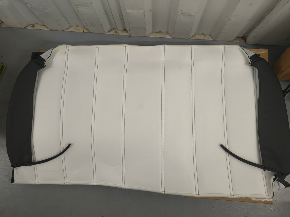 1953–1956 Ford F-100, F-250 & F-350 Heavy-Duty Vinyl Bench Seat Reupholstery Kit (Black) 🛻🪑