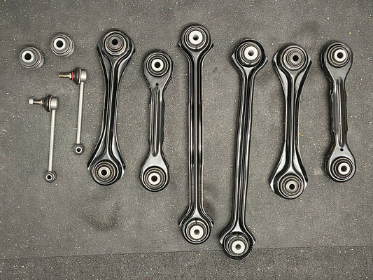 2007–2013 BMW 328i 10-Piece Rear Suspension Kit (Control Arms, Sway Bar Links, Toe Arms & Bushings) 🚗🔧
