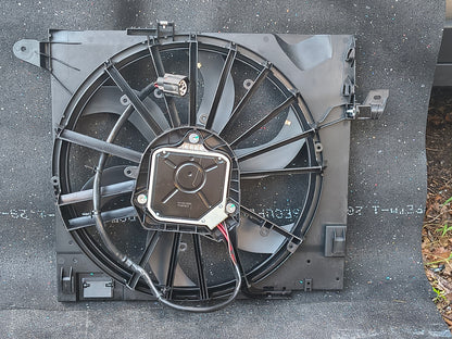 2013–2015 Jaguar XF 2010-2019 XJ Engine Radiator Cooling Fan Assembly w/ Shroud (2.0L Turbo) 🚘⚡