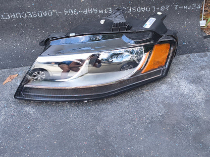 2009–2012 Audi A4 / A4 Quattro Driver and Passenger Side Halogen Headlight Set (With Bulbs) 💡🚘