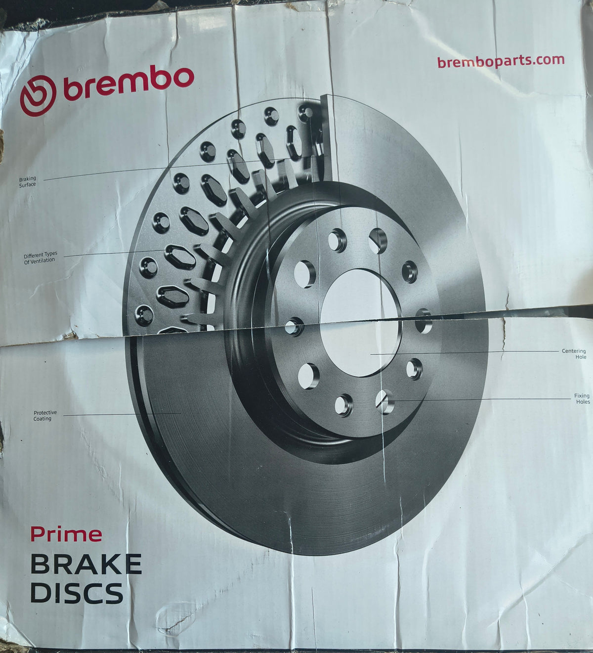 2002–2022 Ram 1500, 2004–2009 Durango & Aspen Brembo Prime Front Brake Rotor 🛑🚘