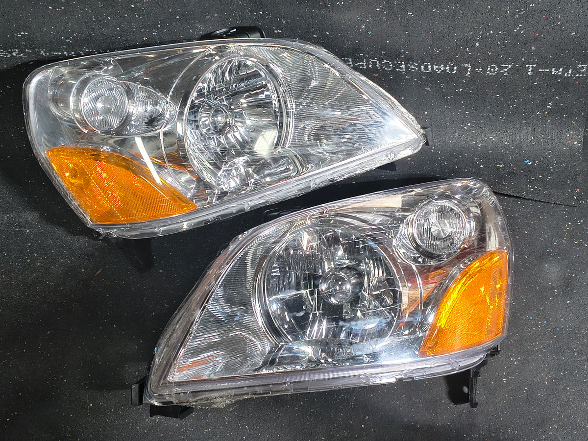 2003–2005 Honda Pilot Driver and Passenger Side Halogen Headlight Assembly Pair 🚘💡