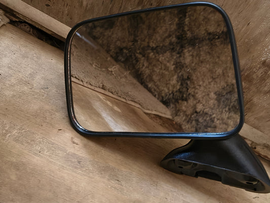 1989–1995 Toyota Pickup Driver Side Door Mirror (Manual / Textured Black) 🪞🚘