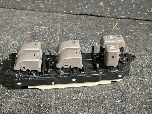 2003–2009 Lexus GX470 Front Driver Side Master Power Window Switch (Tan) 🪟🚘