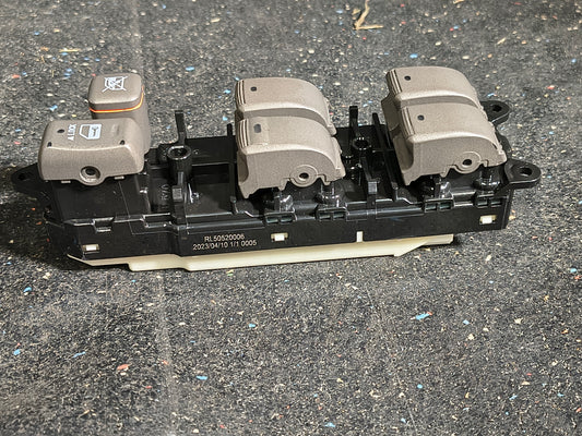 2003–2009 Lexus GX470 Front Driver Side Master Power Window Switch (Tan) 🪟🚘