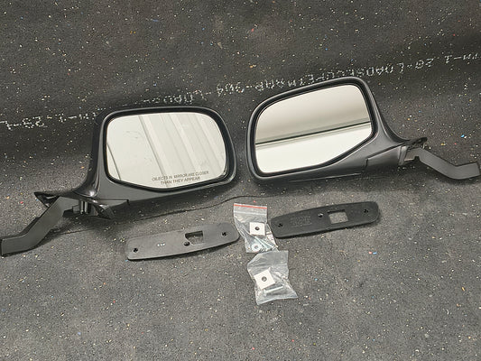 1992–1997 Ford F-150 / F-250 / F-350 / Bronco Driver & Passenger Side Manual Mirror Pair 🪞🚘