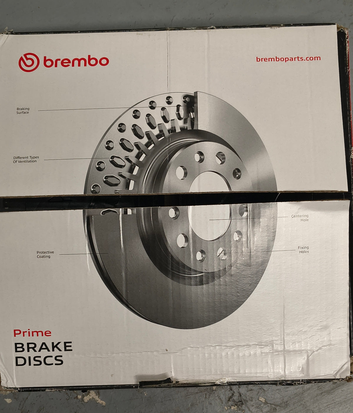 2006–2015 Honda Civic / 2013–2015 Acura ILX Brembo Premium OE Rear Brake Rotor Set 🛑🚘