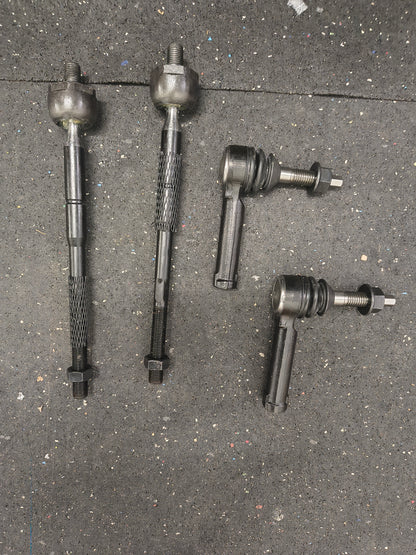 2010–2016 Ford Taurus / Flex & Lincoln MKS / MKT 4-Piece Front Inner & Outer Tie Rod End Set ⚙️🚘